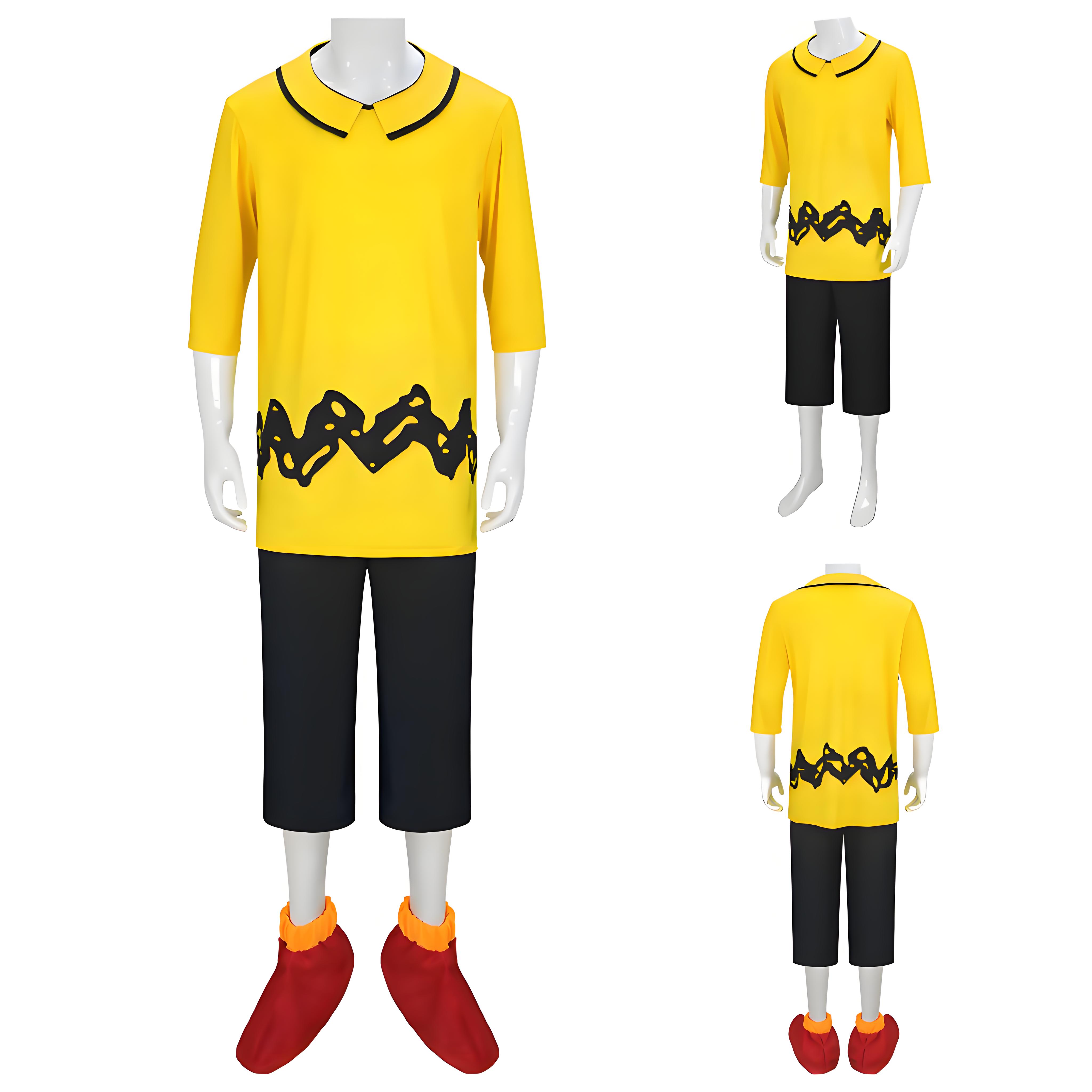 Japanese Lifestyle - Anime Charlie Brown Cosplay Costume For