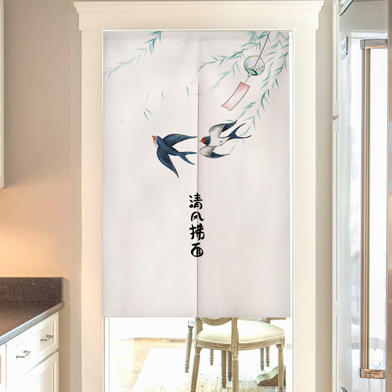 Noren Curtain Doorway - Chinese Style Door Curtain for Kitchen
