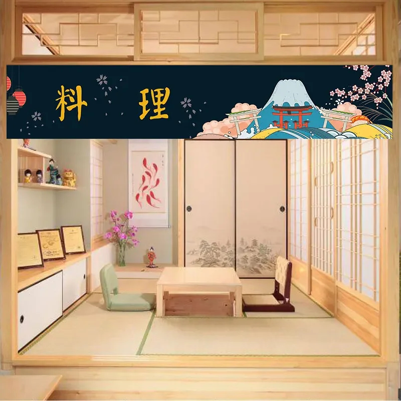 VIKAMA Japanese Noren Curtain  – Noren Curtain Doorway recenzja i cena