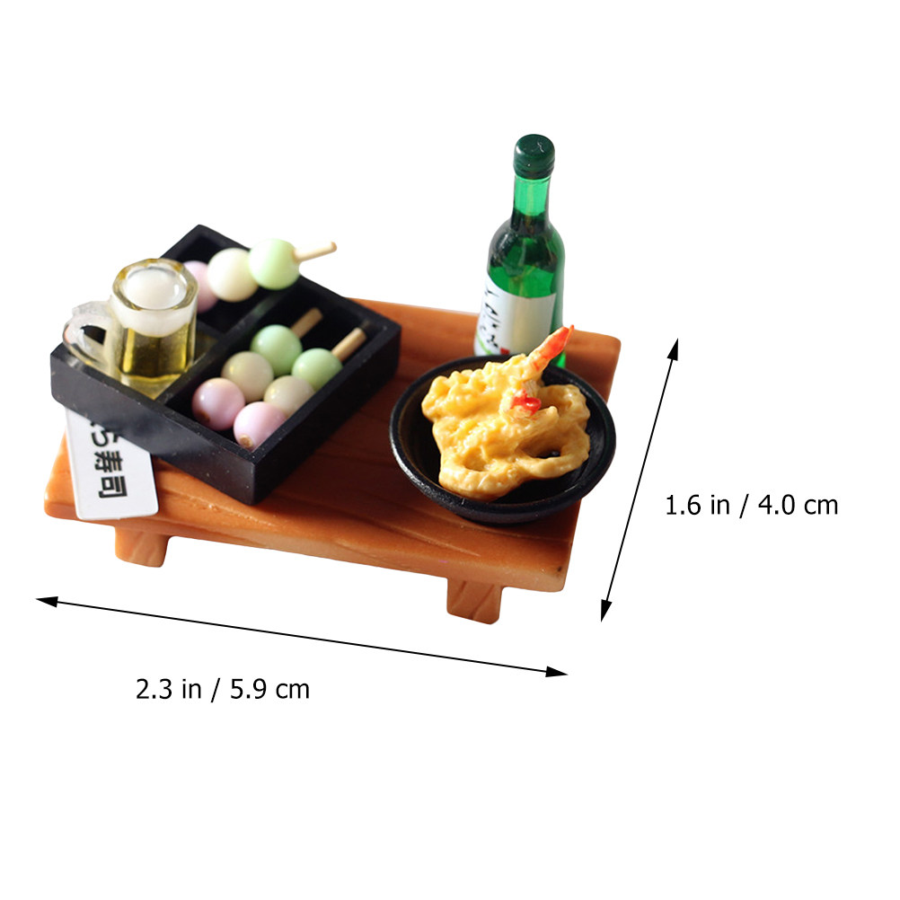 3Pcs Mini Sushi Realistic Deco – Japanese Lifestyle Japanese recenzja i cena