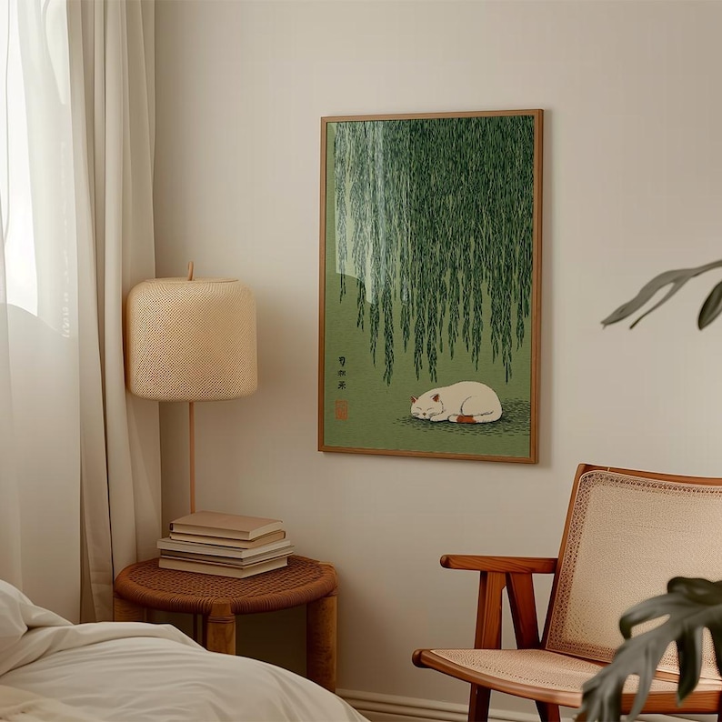1pc Japanese Cat Under Willow  – Japanese Lifestyle recenzja i cena