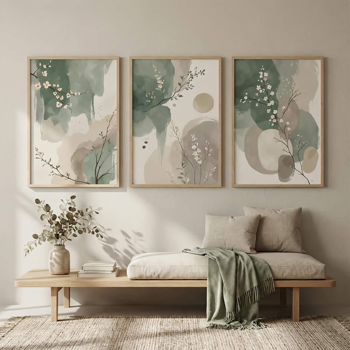 3pcs Japanese-Style Plant Canv – Japanese Lifestyle recenzja i cena