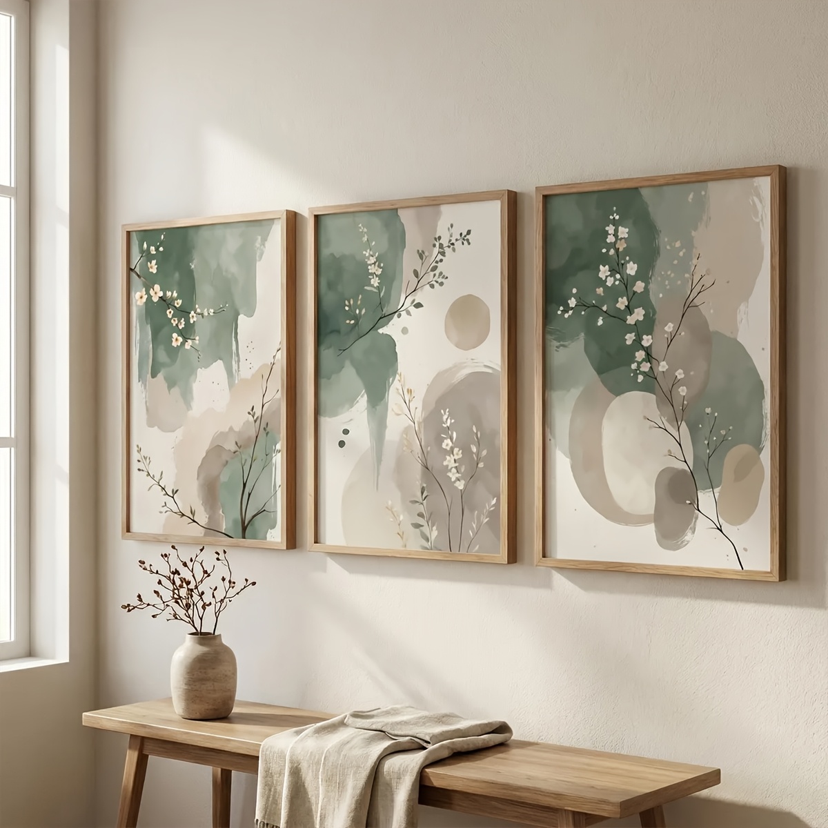 3pcs Japanese-Style Plant Canv – Japanese Lifestyle recenzja i cena
