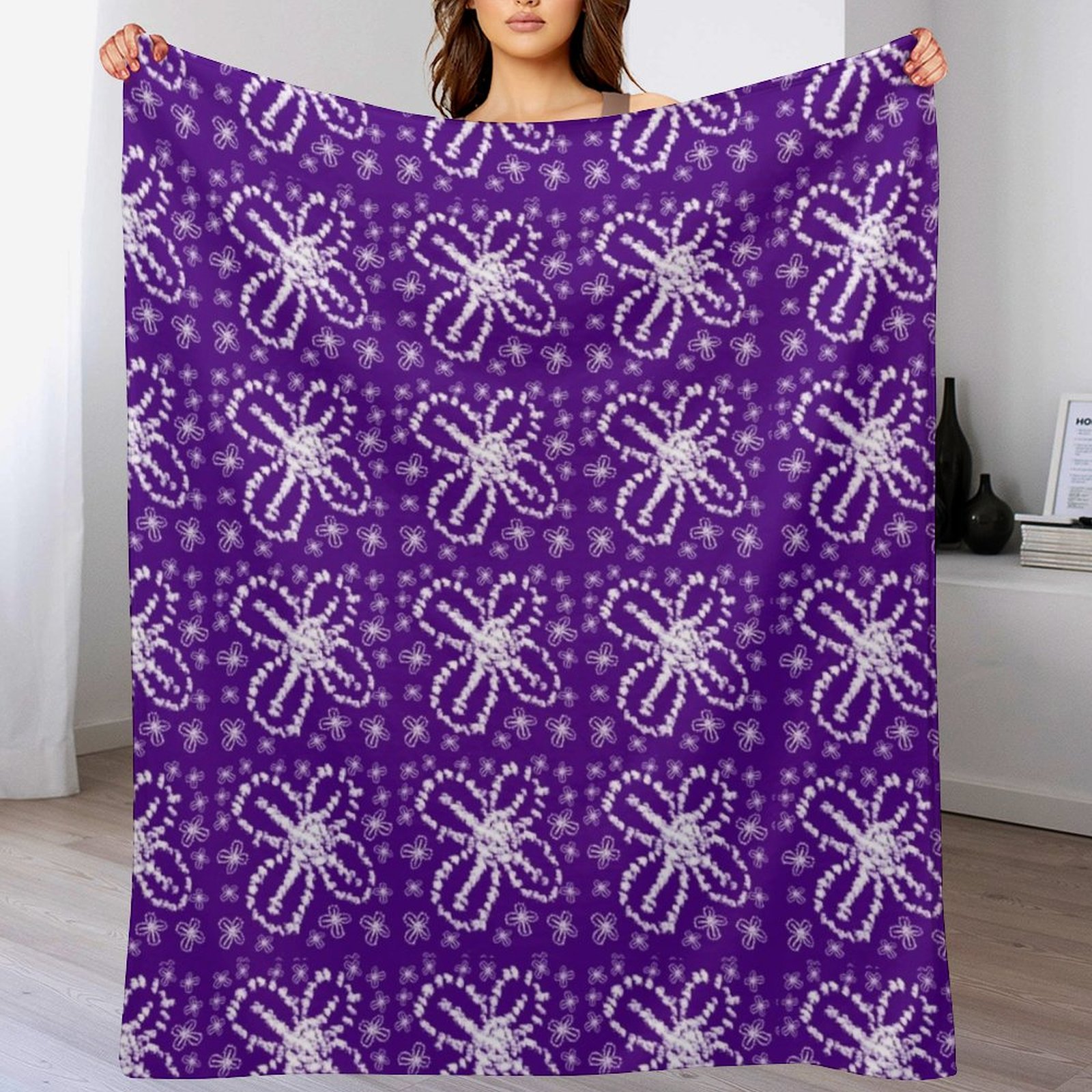 Modern Indigo Tie Dye Floral S – Shibori Tie Dye recenzja i cena