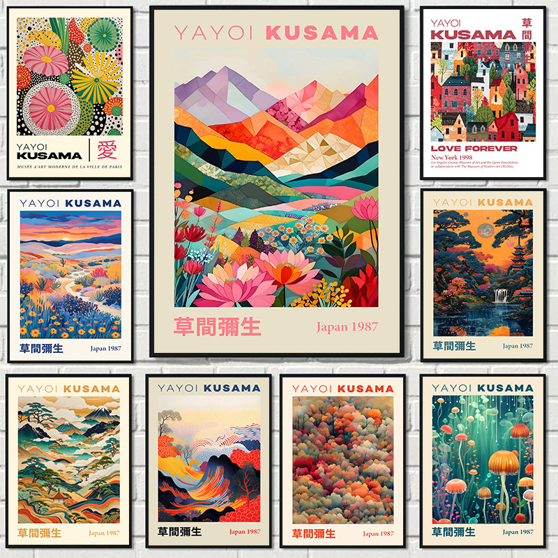 Yayoi Kusama Japanese Style Ge – Japanese Lifestyle Japanese recenzja i cena