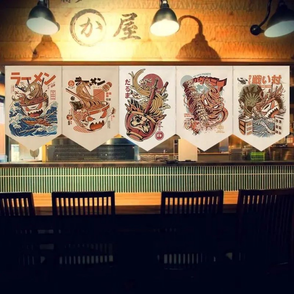 VIKAMA Japanese Style Noren Cu – Noren Curtain Doorway recenzja i cena