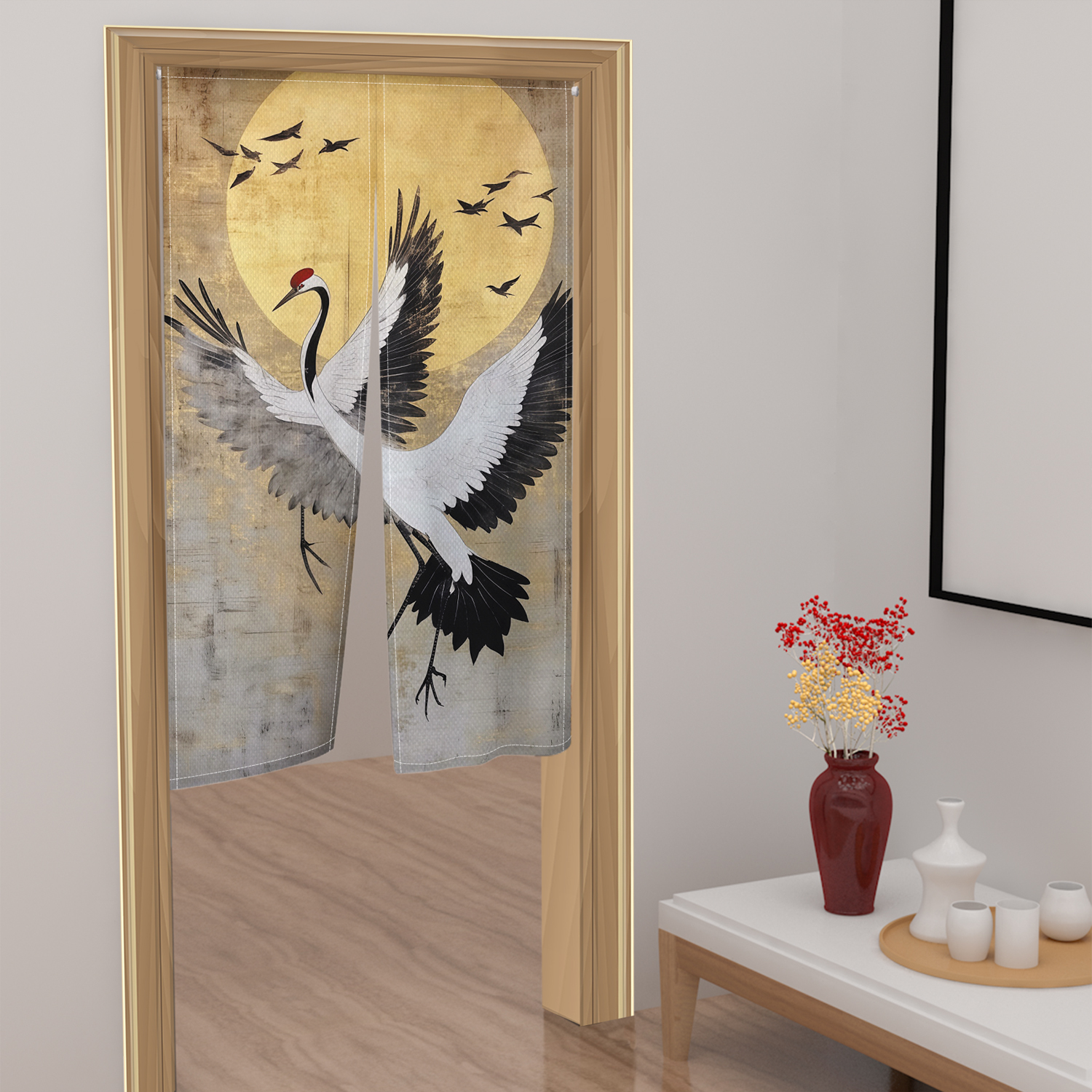 Japanese Style Noren Door Curt – Noren Curtain Doorway recenzja i cena