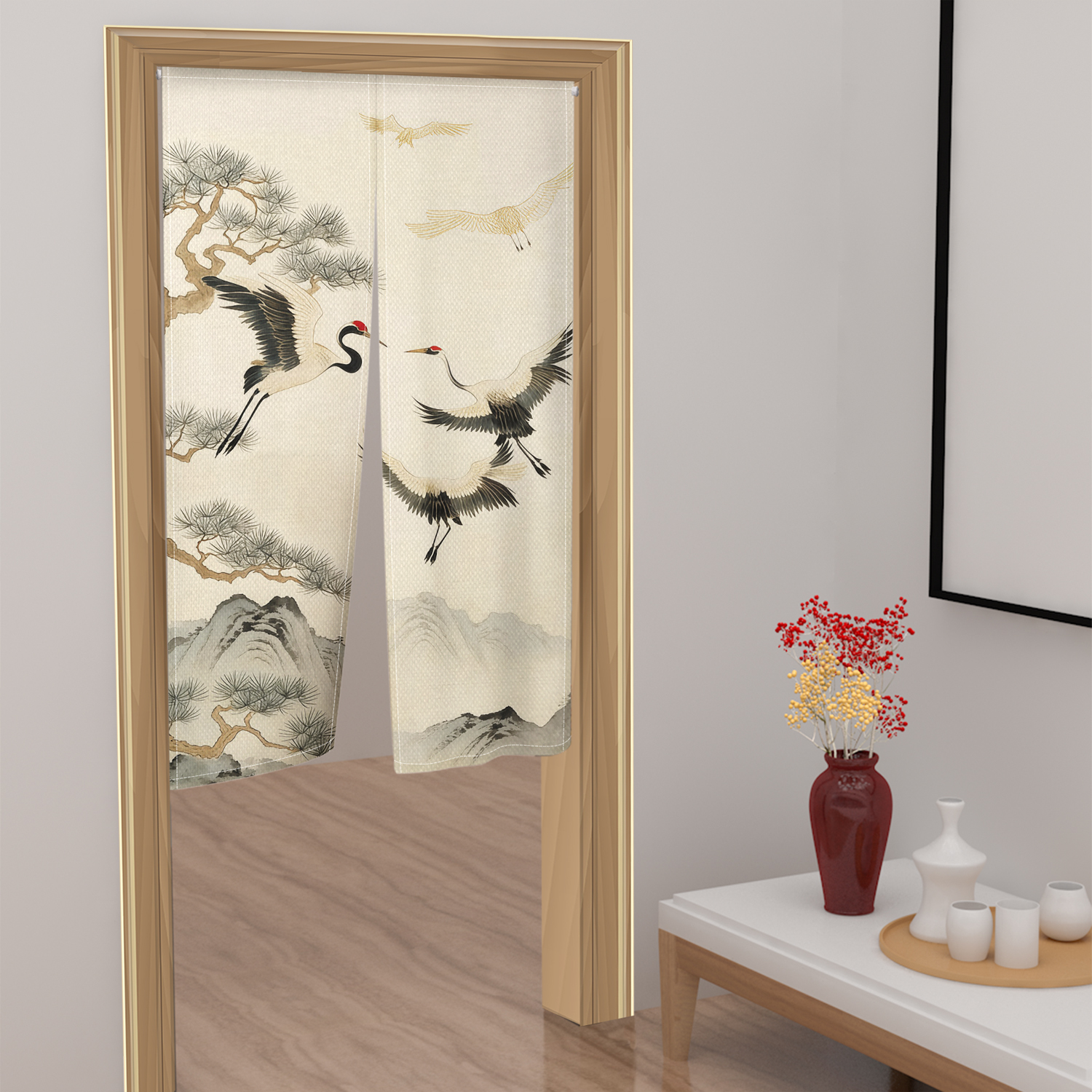 Japanese Style Noren Door Curt – Noren Curtain Doorway recenzja i cena