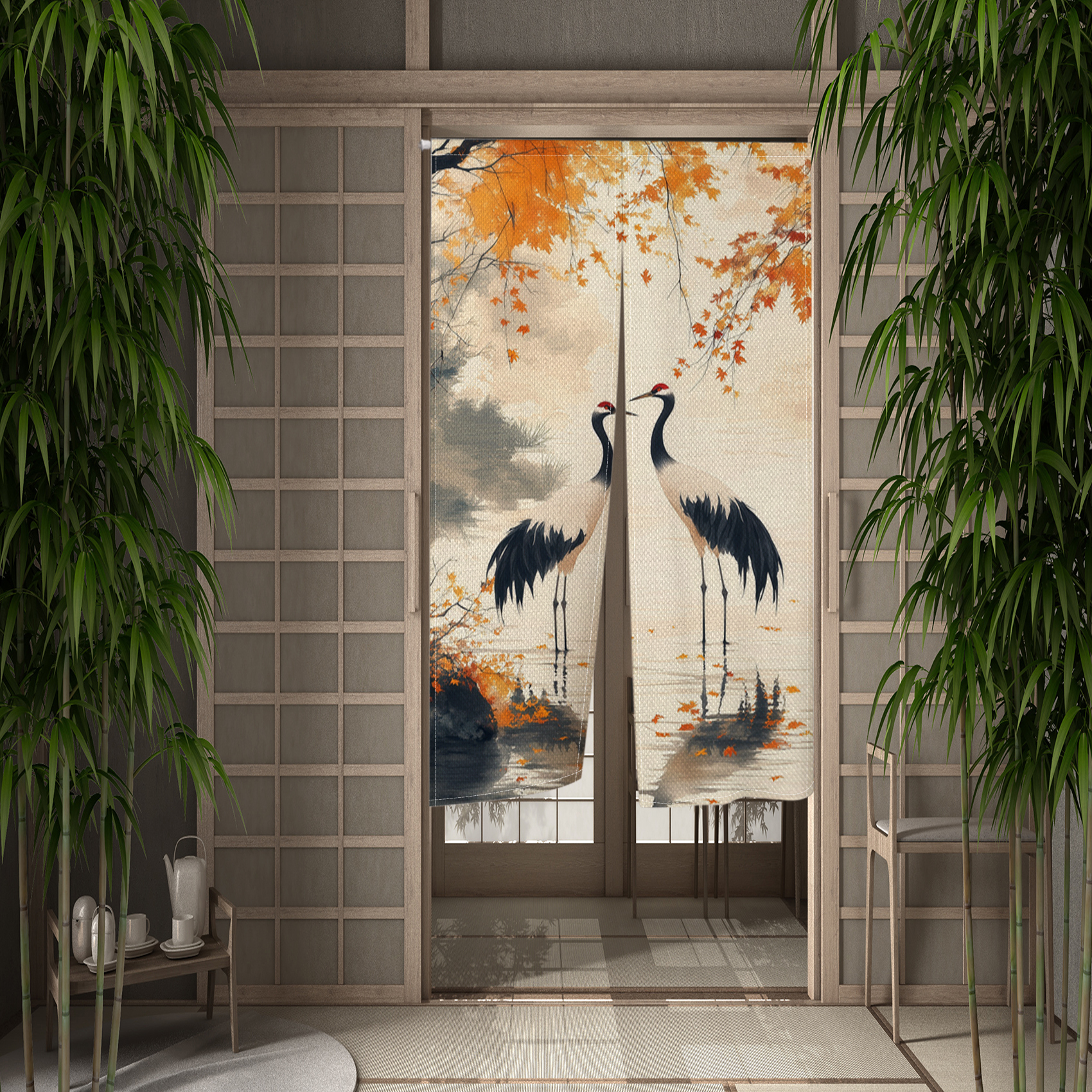 Chinese Noren Door Curtains Ma – Noren Curtain Doorway recenzja i cena