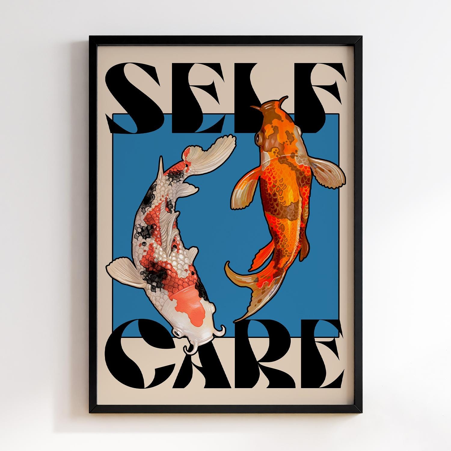 Japanese Red Koi Fish Canvas P – Japanese Lifestyle Japanese recenzja i cena