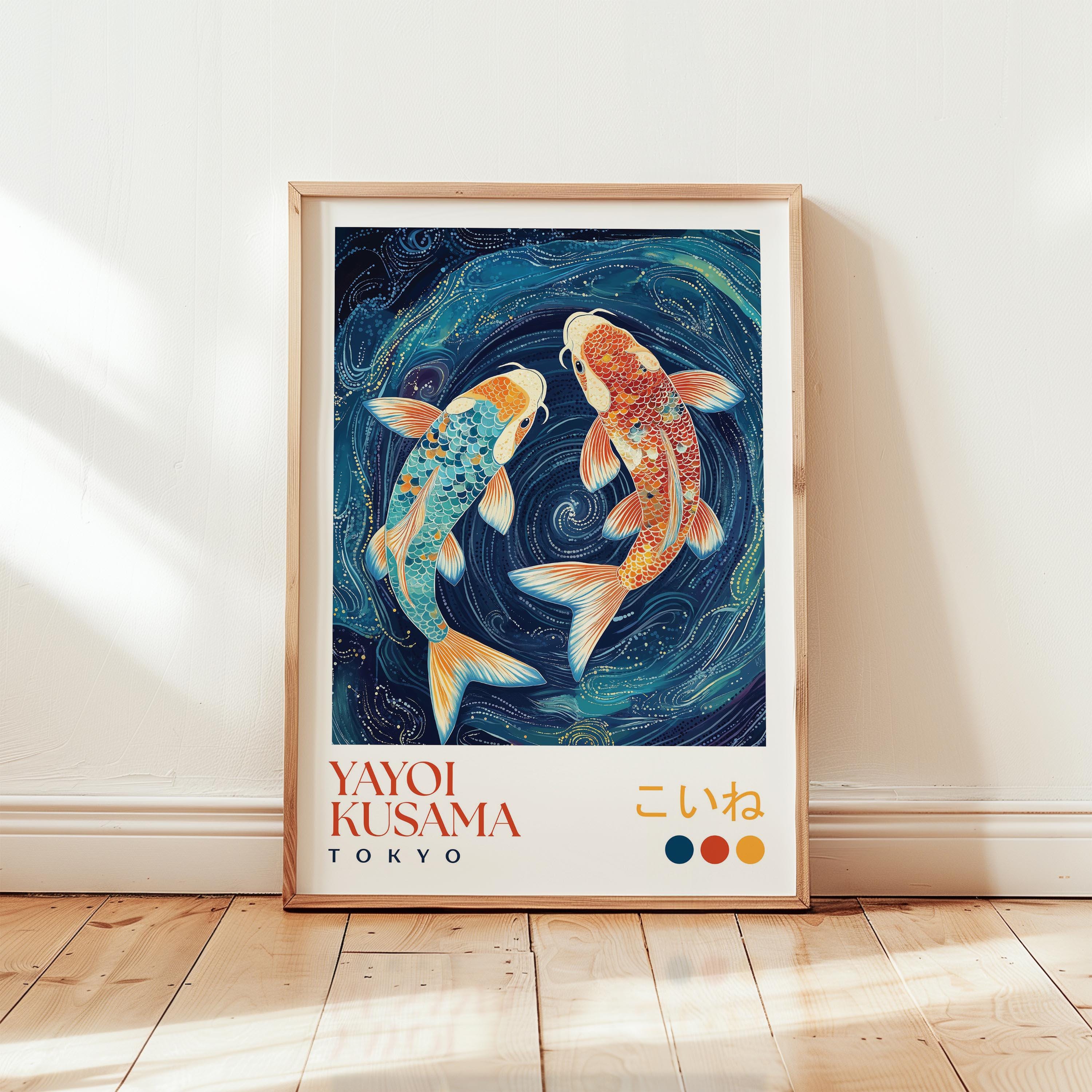 Japanese Red Koi Fish Canvas P – Japanese Lifestyle Japanese recenzja i cena