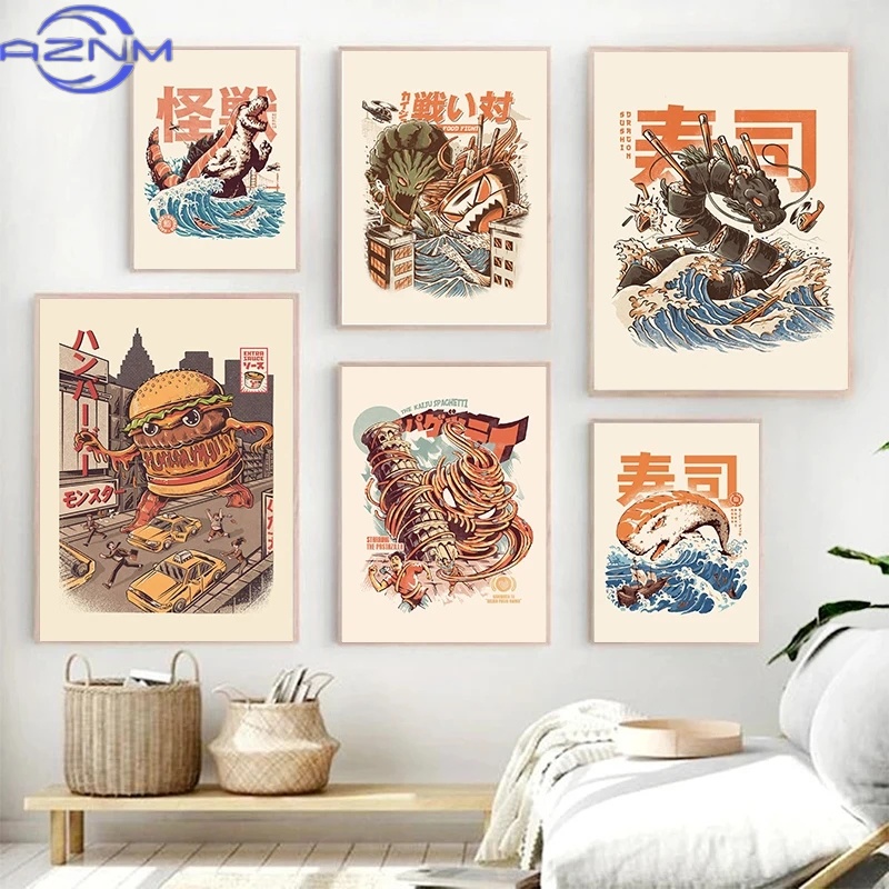 AZNM Japanese Kaijus Food Sush – Japanese Lifestyle Japanese recenzja i cena