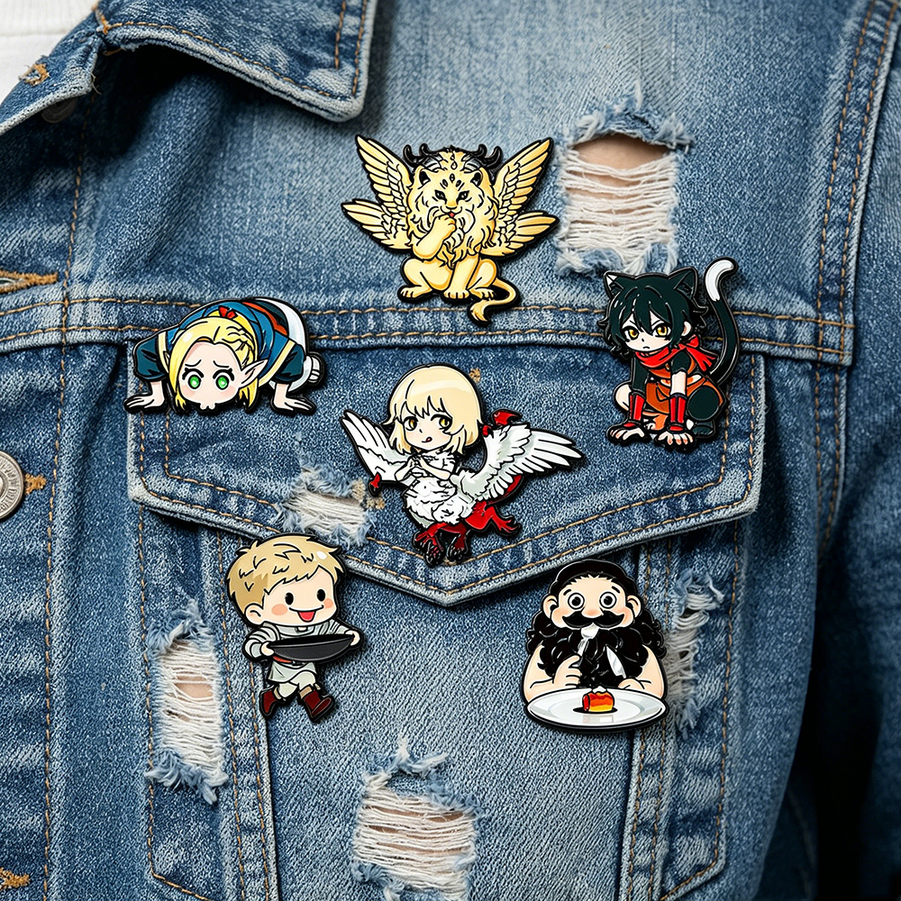 6pcs Japanese Anime Pin Badge  – Japanese Lifestyle recenzja i cena