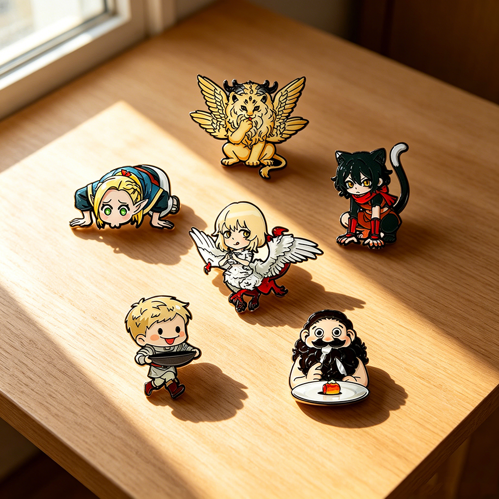 6pcs Japanese Anime Pin Badge  – Japanese Lifestyle recenzja i cena