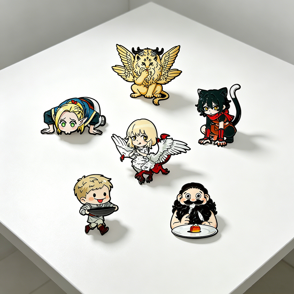 6pcs Japanese Anime Pin Badge  – Japanese Lifestyle recenzja i cena