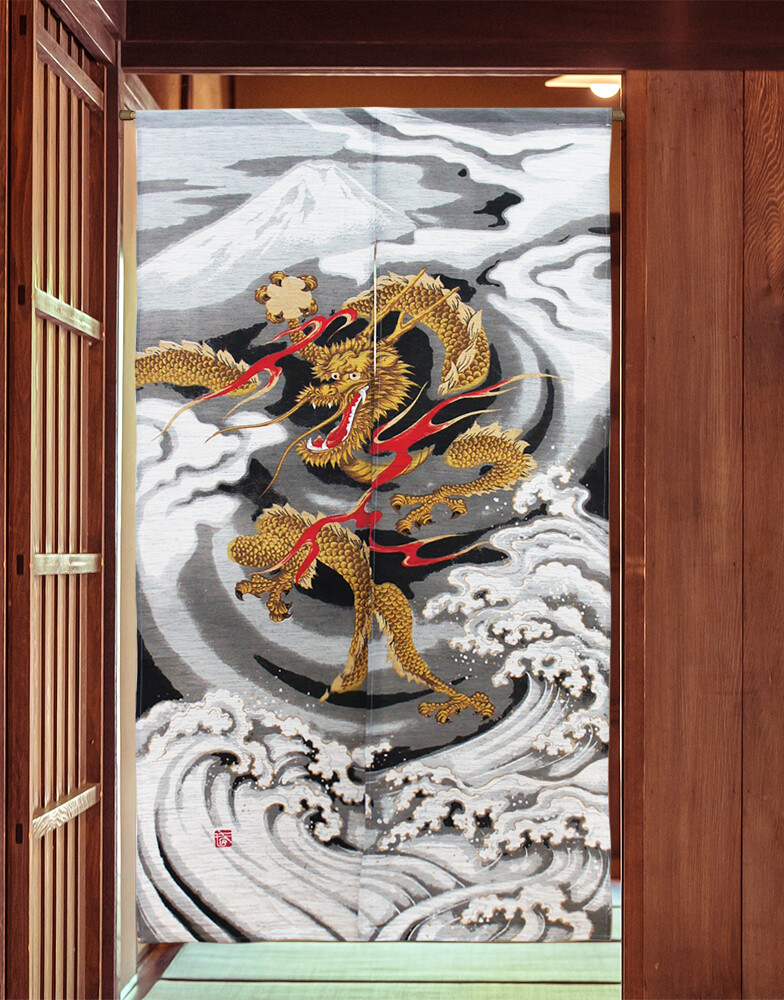 Traditional Chinese Dragon Fly – Noren Curtain Doorway recenzja i cena