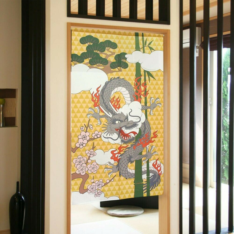 Traditional Chinese Dragon Fly – Noren Curtain Doorway recenzja i cena