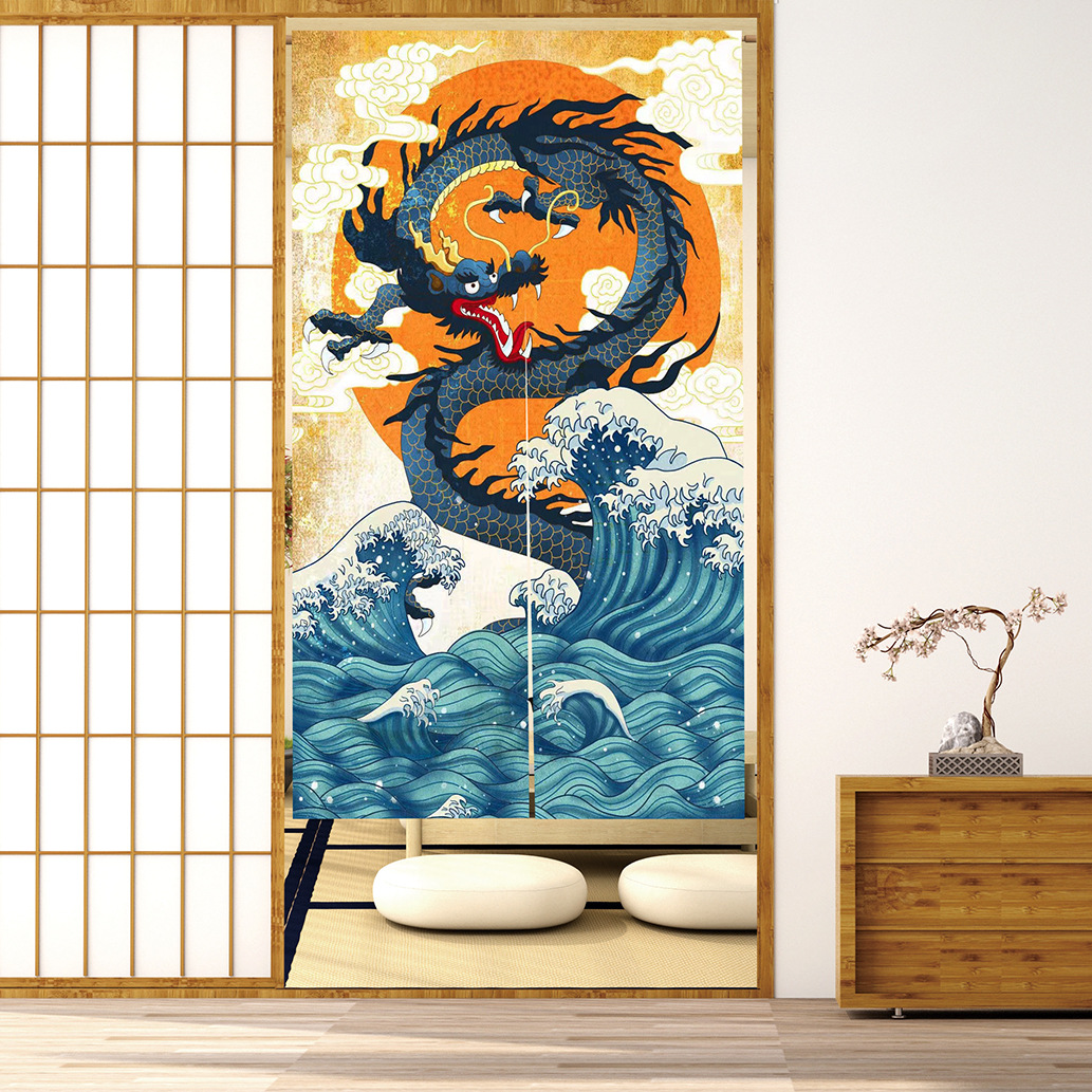 Traditional Chinese Dragon Fly – Noren Curtain Doorway recenzja i cena