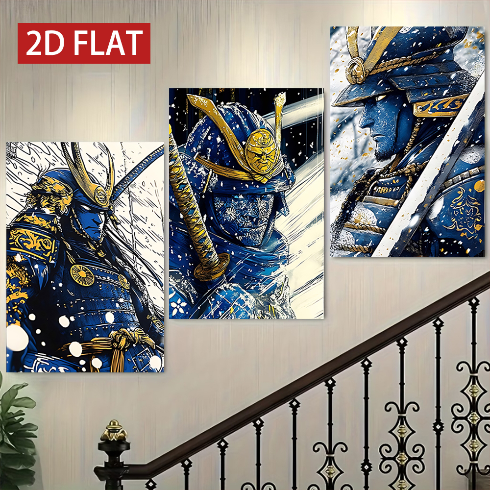 3 Counts Wooden Framed Canvas  – Japanese Lifestyle Japanese recenzja i cena