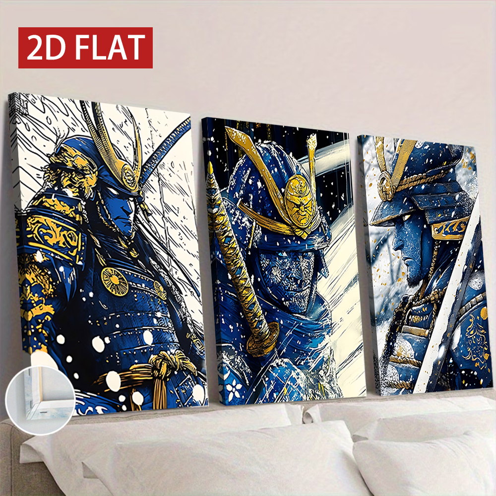 3 Counts Wooden Framed Canvas  – Japanese Lifestyle Japanese recenzja i cena