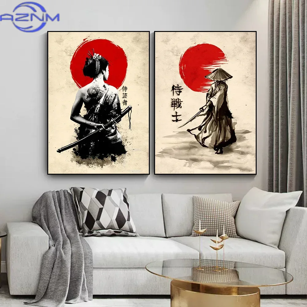 AZNM Canvas Painting Japanese  – Japanese Lifestyle Japanese recenzja i cena