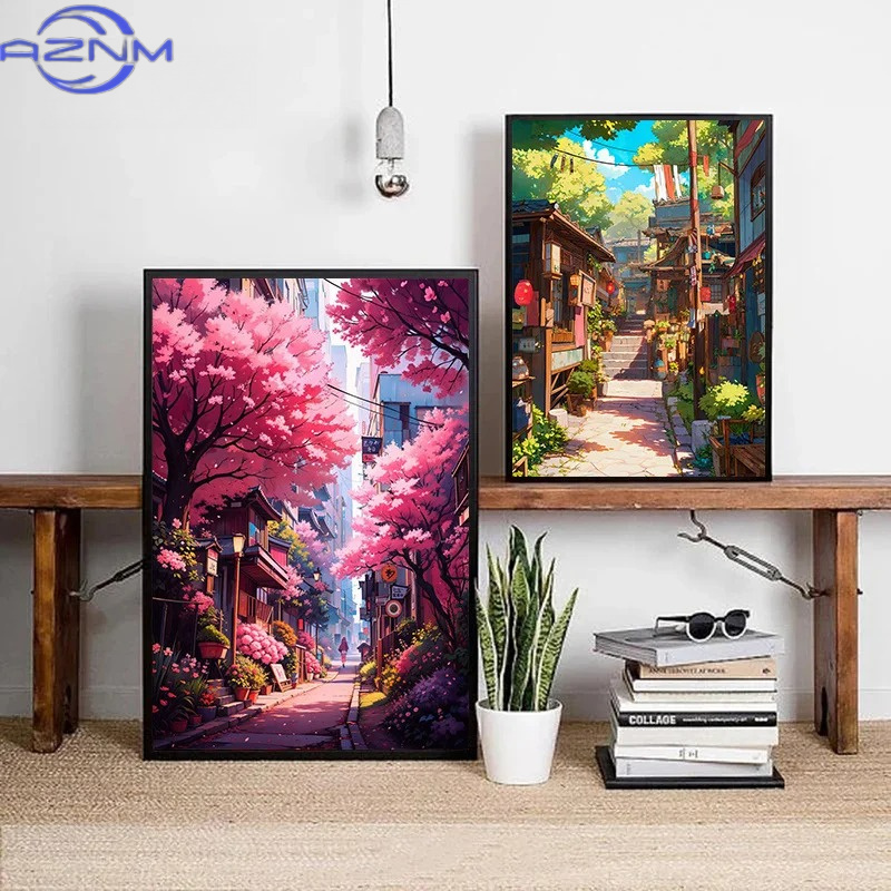 AZNM Japanese Street Scenery C – Japanese Lifestyle Japanese recenzja i cena