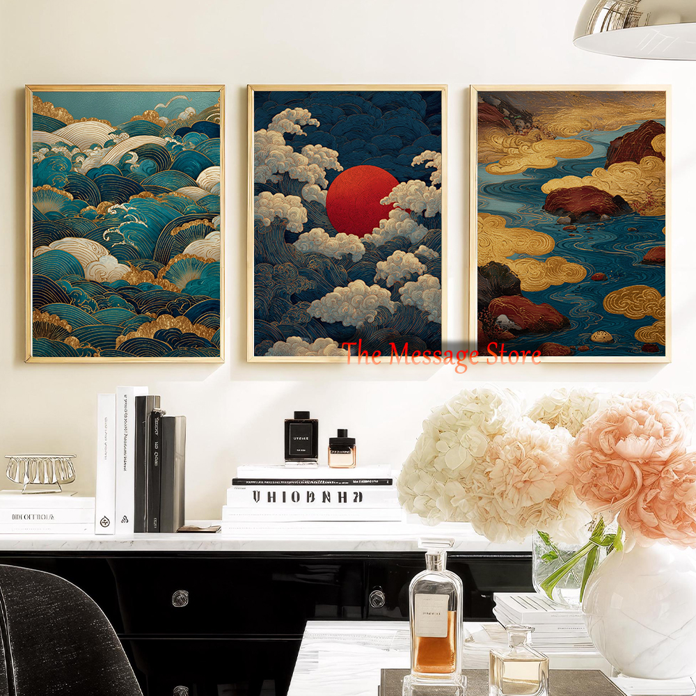 Japanese Landscape Abstract Go – Japanese Lifestyle Japanese recenzja i cena