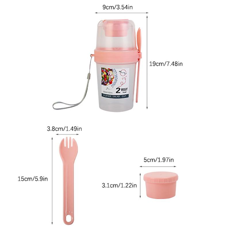 Breakfast Fruit Oat Yogurt Sal – Bento Box Two Tier recenzja i cena