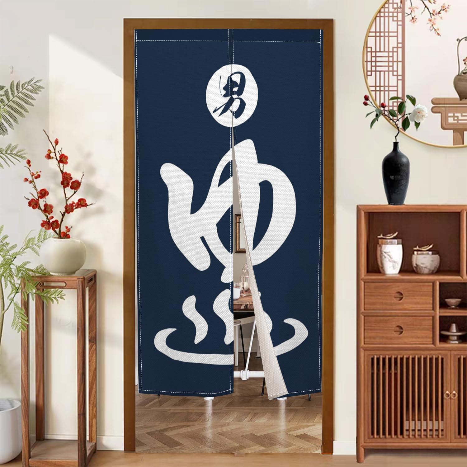 Long Japanese Noren Doorway Cu – Noren Curtain Doorway recenzja i cena