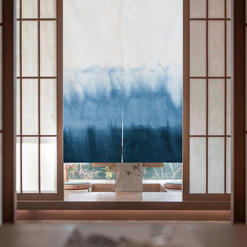 Indigo Japanese Door Curtain S – Shibori Tie Dye recenzja i cena