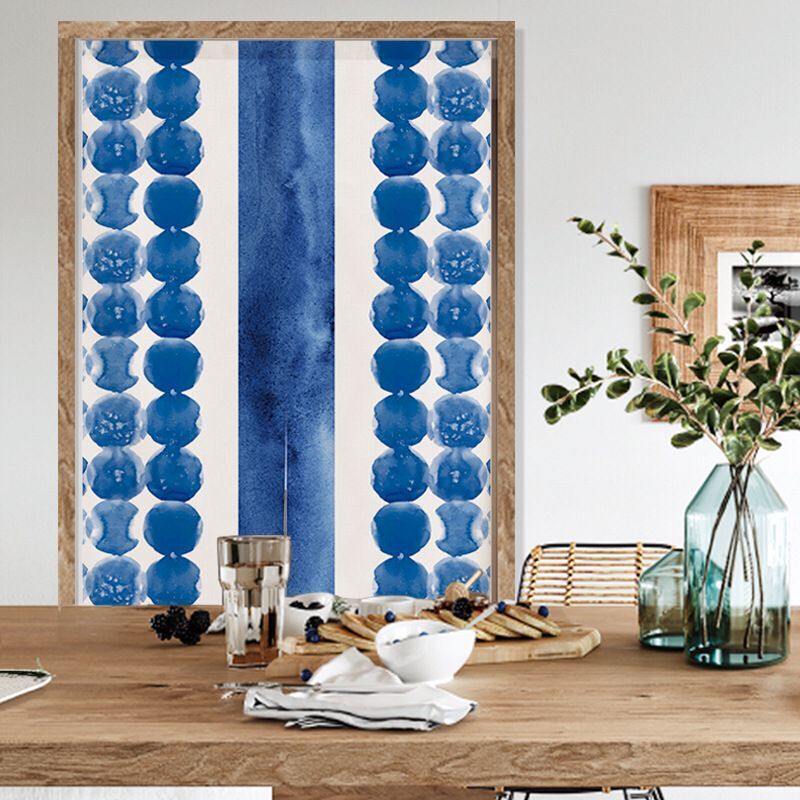 Indigo Japanese Door Curtain S – Shibori Tie Dye recenzja i cena