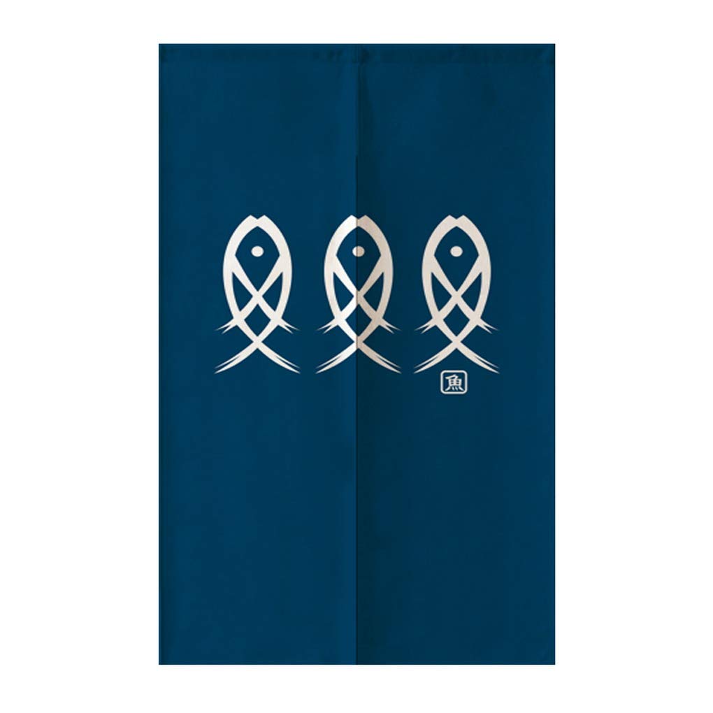 Ancient Character Fish Japanes – Noren Curtain Doorway recenzja i cena