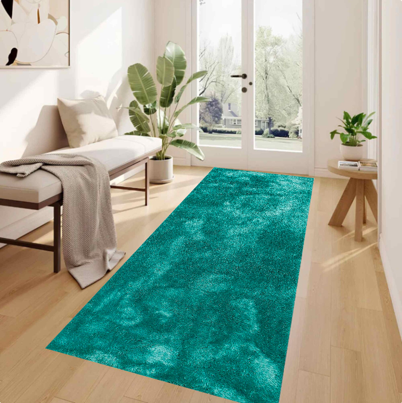 Turquoise Tie Dye Runner Rug A – Shibori Tie Dye recenzja i cena