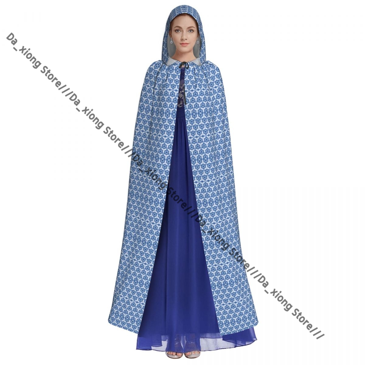 Unisex Halloween Cloak Blurry  – Shibori Tie Dye recenzja i cena