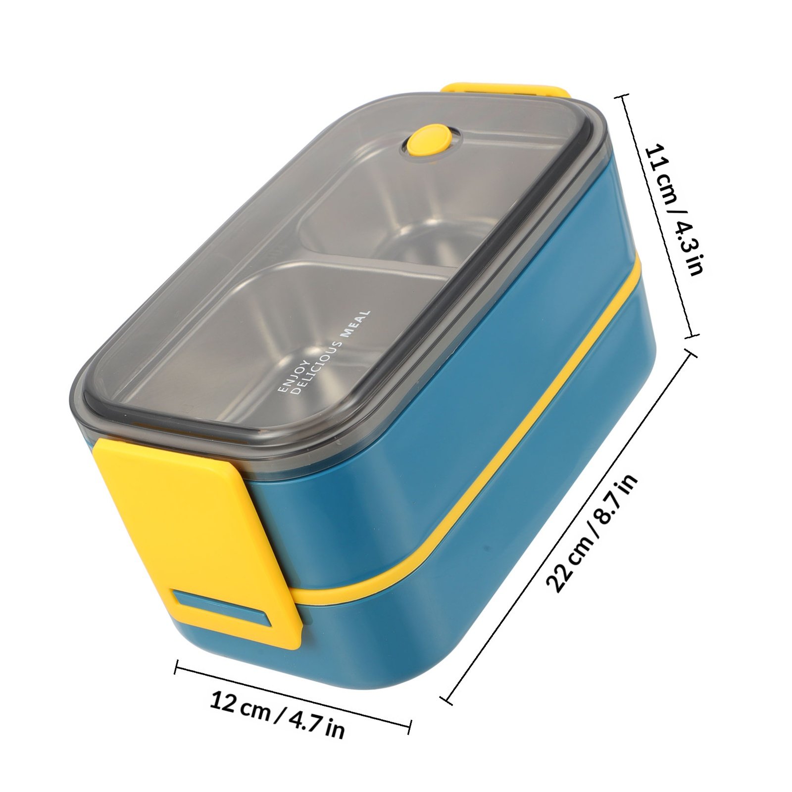 Double-Layer Stainless Steel B – Bento Box Two Tier recenzja i cena
